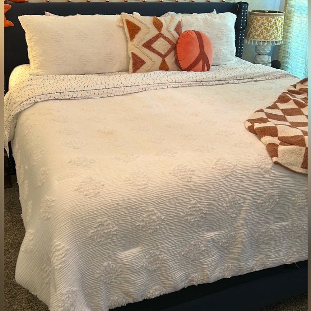 Threshold comforter and sham set